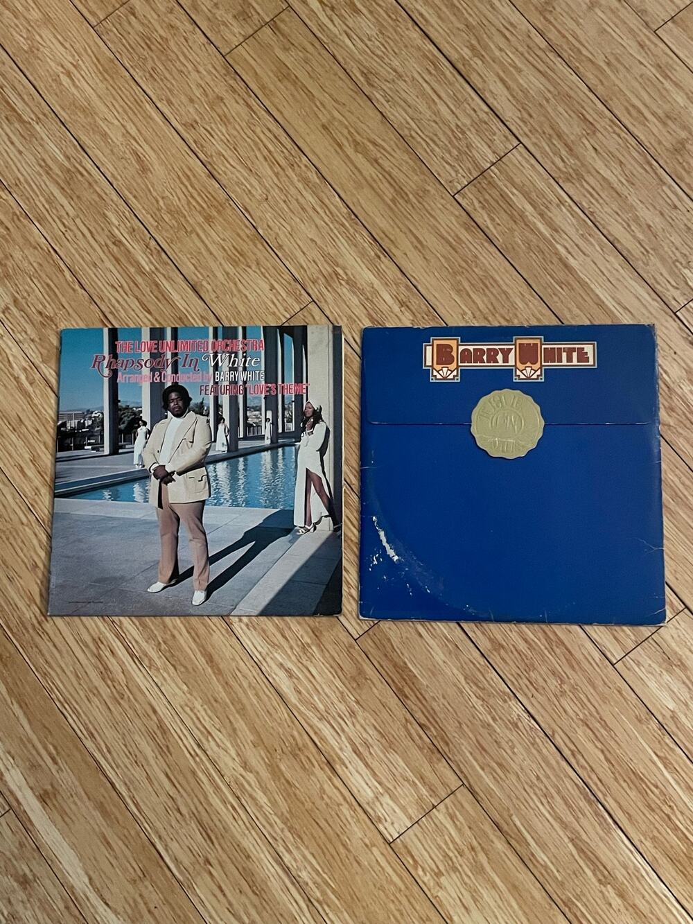 Barry White LP Lot vintage vinyl records soul funk rnb disco